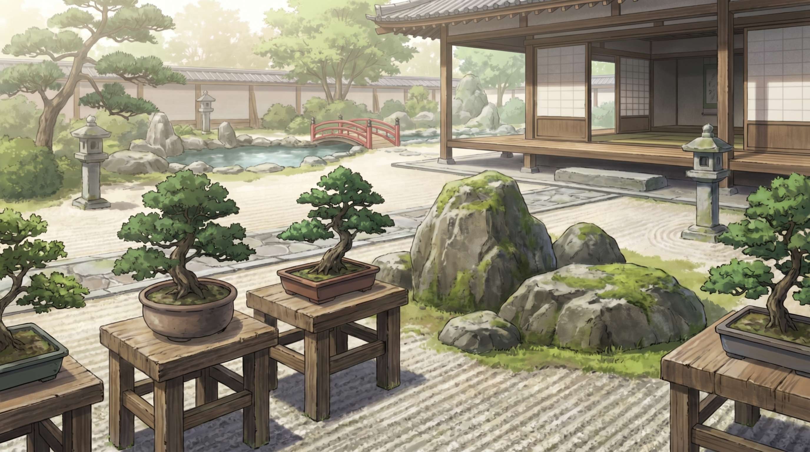 黑丝植物视频-盆景艺术视频